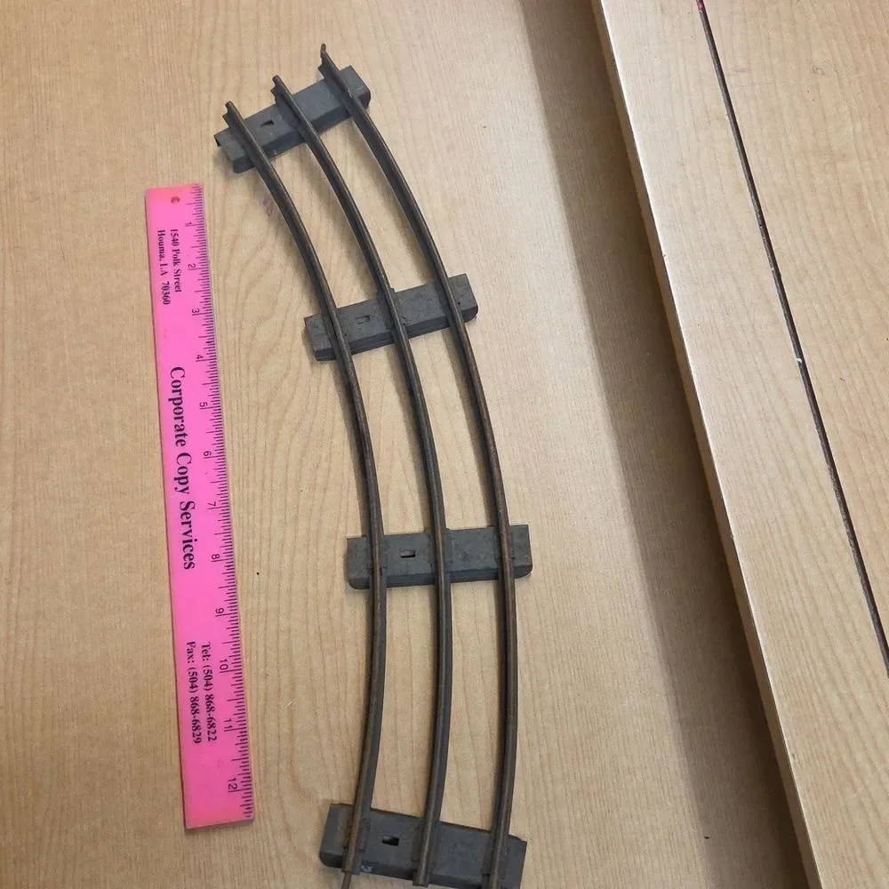 Vintage Lionel NY O Gauge 14 Pieces Curve Track 4 Straight